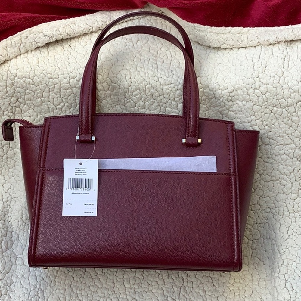Kate Spade Burgundy Shoulder Bag